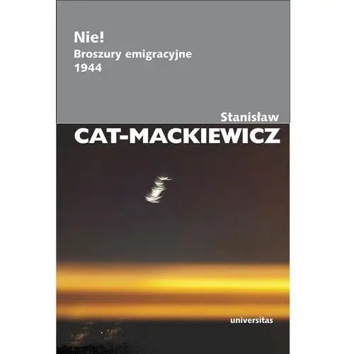 Cat-mackiewicz stanisław Nie