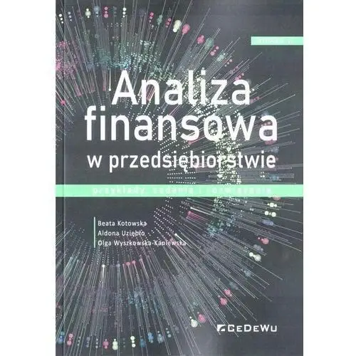 Analiza finansowa w przedsiębiorstwie w.6 Cedewu