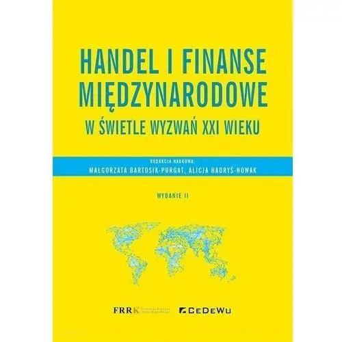 Handel i finanse międzynarodowe w świetle wyzwań