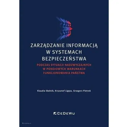 Zarządzanie informacją w systemach bezpieczeństwa Cedewu