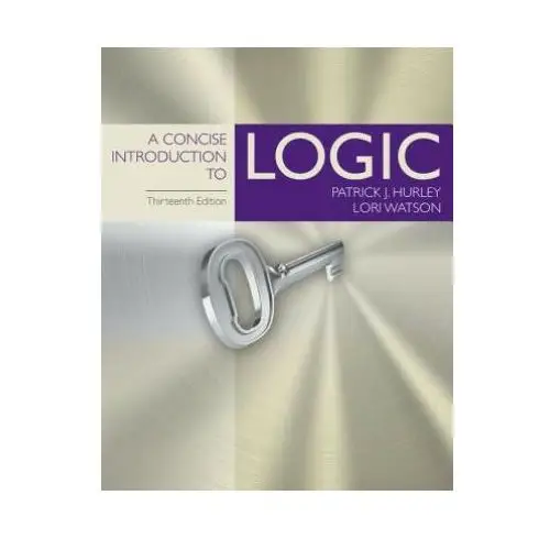 Concise introduction to logic Cengage