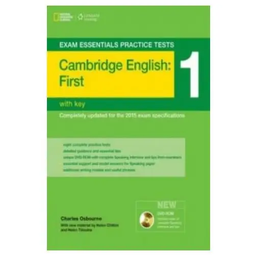 Cengage Exam essentials: cambridge first practice tests 1 w/key + dv