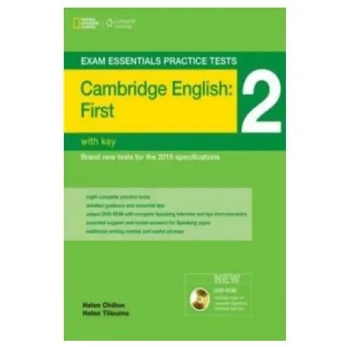 Exam essentials: cambridge first practice tests 2 w/key + dv Cengage