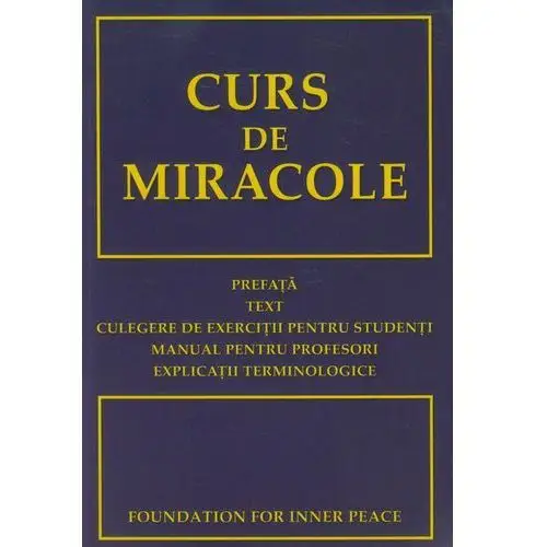 Kurs cudów wersja rumuńska Curs de miracole
