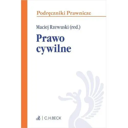 Prawo cywilne podręcznik - książka C.h. beck