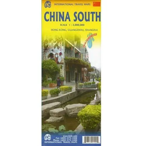 Chiny Południowe. Mapa 1:3 000 000