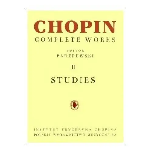 Chopin. Complete works. Etiudy Fryderyk Chopin