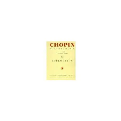 Chopin. complete works. impromptus