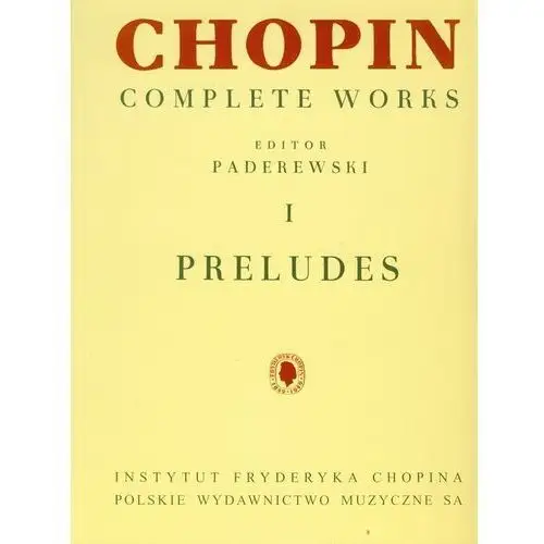 Chopin. complete works. preludia i