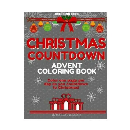 Christmas countdown advent coloring book Createspace independent publishing platform