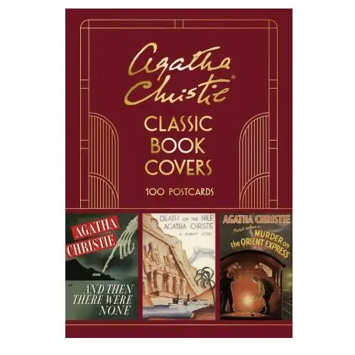 Agatha christie classic book covers: 100 postcards Chronicle books