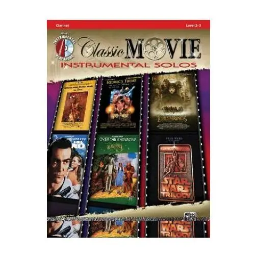 Classic movie instrumental solos: clarinet Alfred publishing co (uk) ltd