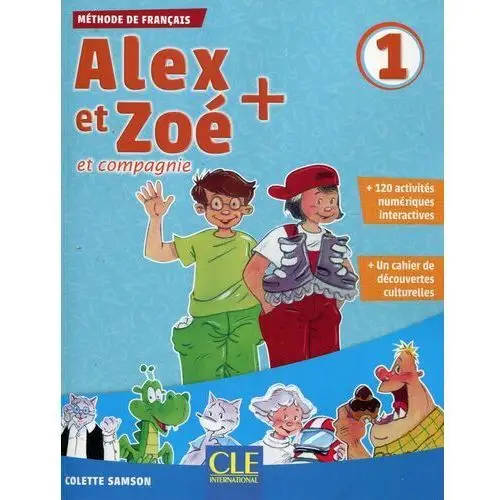Cle international Alex et zoe plus 1 podręcznik + cd mp3