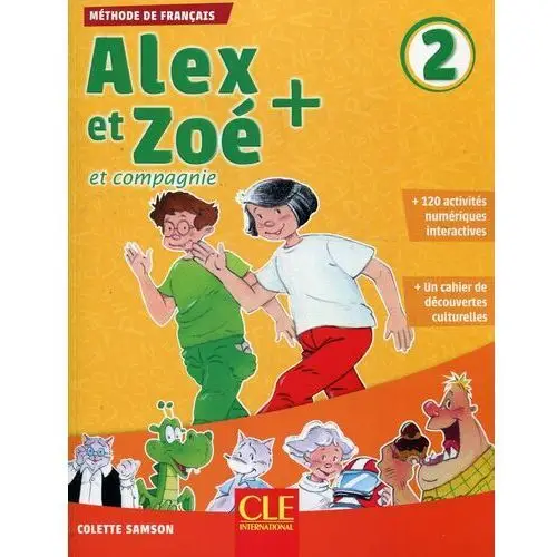 Alex et zoe plus 2 podręcznik + cd mp3 Cle international