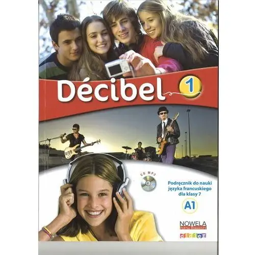 Decibel 1 podręcznik + mp3 kl.vii Cle international