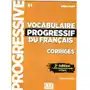 Cle international Vocabulaire progressif du francais niveau debutant a1 klucz 3ed - claire miquel Sklep on-line