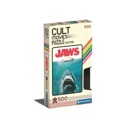 Puzzle 500 cult movies jaws 35111 Clementoni