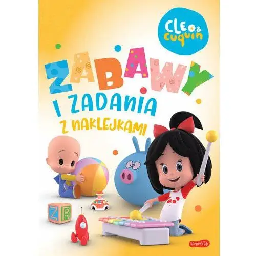 Cleo i Cuquin. Zabawy i zadania z naklejkami