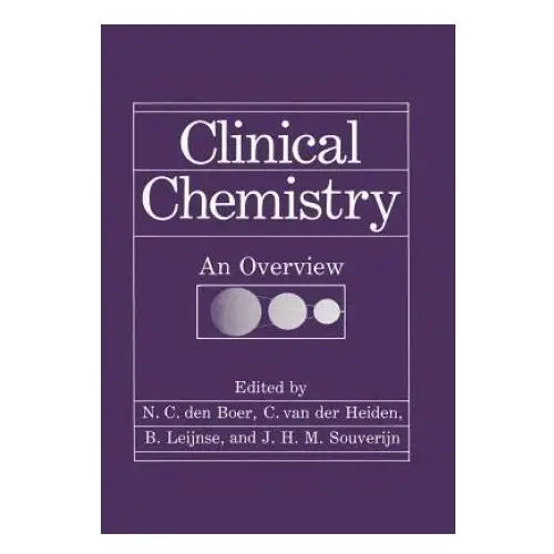Clinical chemistry Springer-verlag new york inc