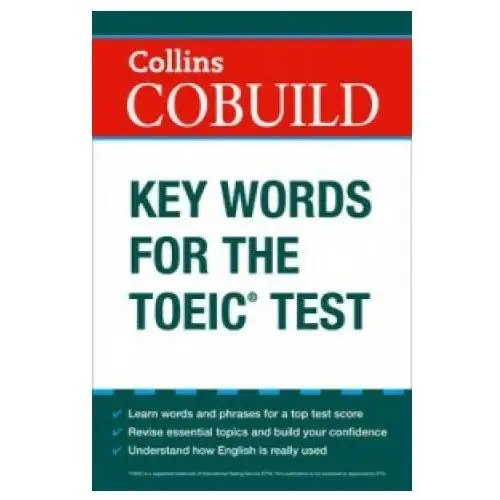 Cobuild key words for the toeic test Harper collins publishers