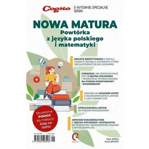 Cogito. E-wydanie specjalne. Nowa Matura Powtórka z języka polskiego i matematyki