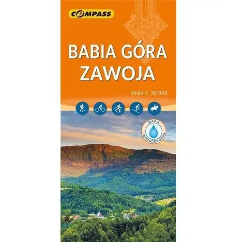 Compass Mapa - babia góra zawoja 1:30 000