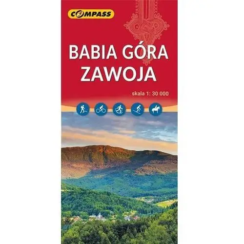 Mapa - Babia Góra Zawoja 1:30 000