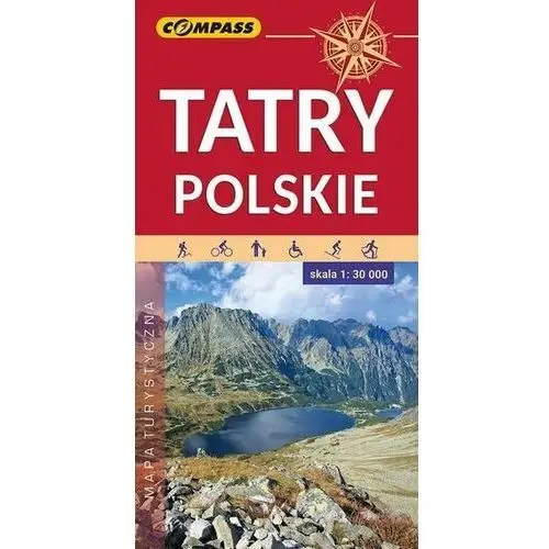 Mapa turystyczna - tatry polskie 1:30 000 - praca zbiorowa - książka Compass