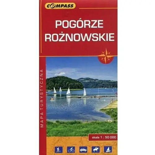Pogórze Rożnowskie mapa turystyczna 1:50 000,800MP (5503384)
