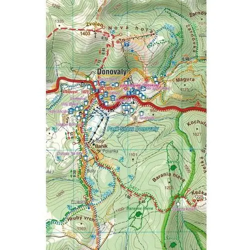 Compass Tatry niskie mapa turystyczna 1:50 000
