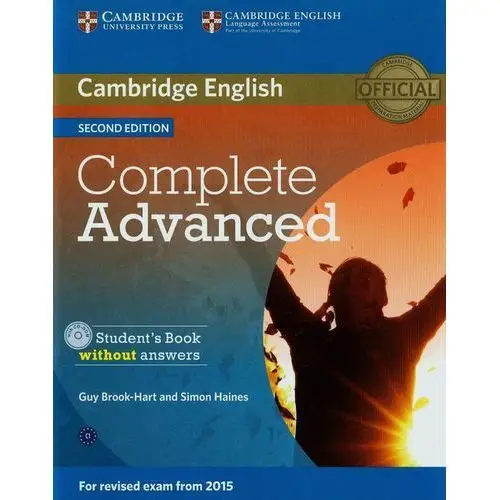 Complete Advanced 2nd Edition. Podręcznik bez Klucza + CD