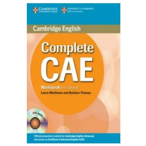Complete CAE Workbook with Answers with Audio CD