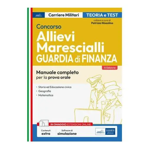 Concorso allievi marescialli. Guardia di finanza. Prova orale