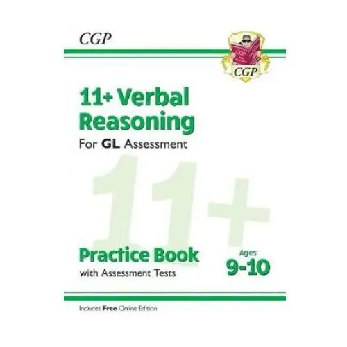 Coordination group publications ltd (cgp) 11+ gl verbal reasoning practice book & assessment tests - ages 9-10 (with online edition)