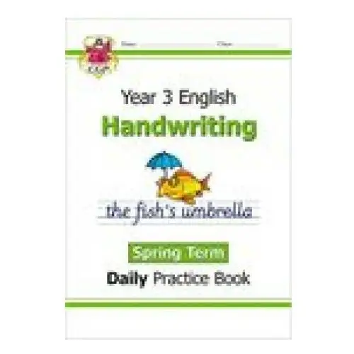 Coordination group publications ltd (cgp) Ks2 handwriting daily practice book: year 3 - spring term