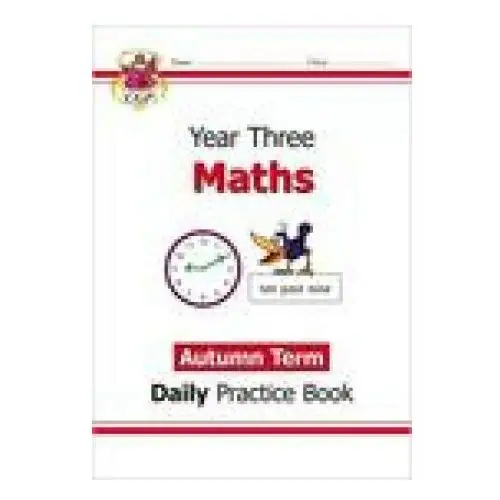 Coordination group publications ltd (cgp) Ks2 maths daily practice book: year 3 - autumn term