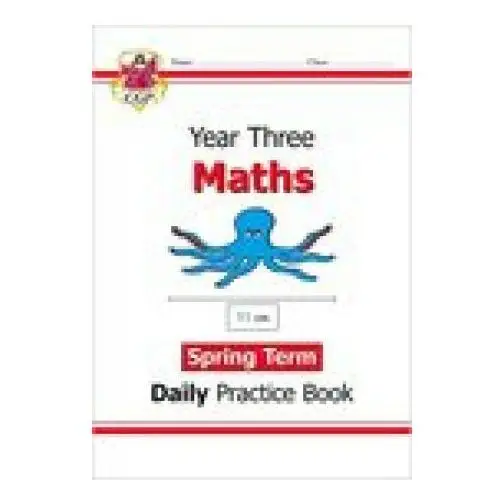 Coordination group publications ltd (cgp) Ks2 maths daily practice book: year 3 - spring term