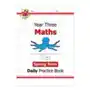 Coordination group publications ltd (cgp) Ks2 maths daily practice book: year 3 - spring term Sklep on-line