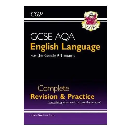 Coordination group publications ltd (cgp) New gcse english language aqa complete revision & practice - includes online edition and videos