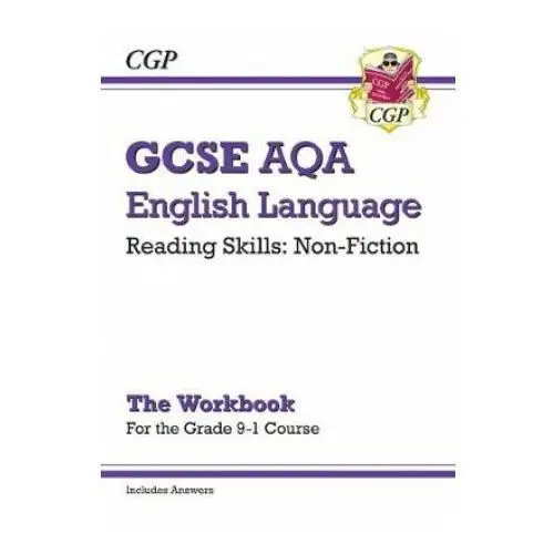 Coordination group publications ltd (cgp) New gcse english language aqa reading non-fiction exam practice workbook (paper 2) - inc. answers