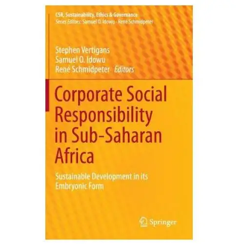 Corporate social responsibility in sub-saharan africa Springer international publishing ag