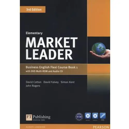 Market Leader Elementary Flexi Course Book 1+CD +DVD