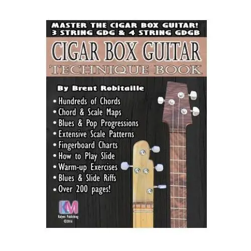 Createspace independent publishing platform Cigar box guitar - technique book