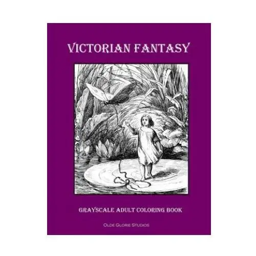 Createspace independent publishing platform Victorian fantasy grayscale adult coloring book