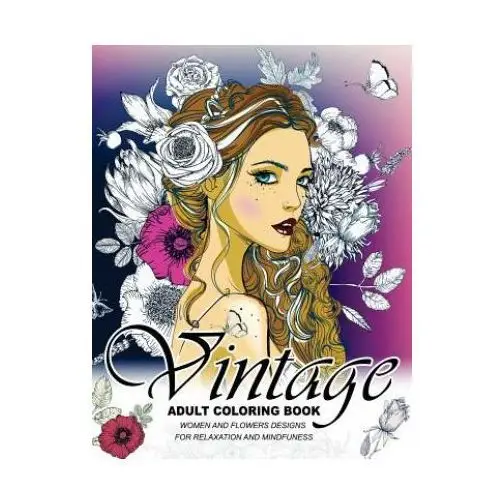 Createspace independent publishing platform Vintage coloring books for adults: an adult coloring book