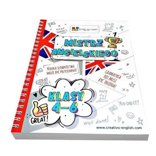 Mistrz angielskiego - kurs dla uczniów klas 4-6 Creativo
