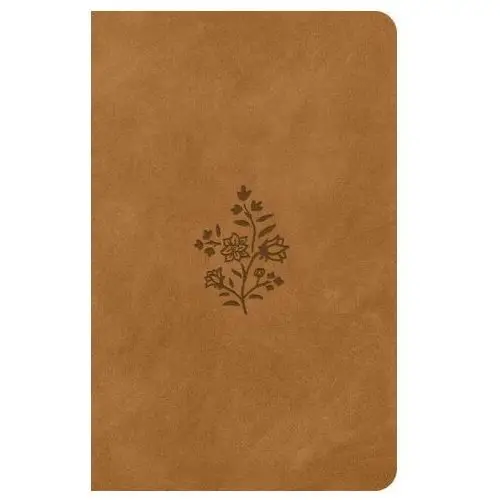 ESV Premium Gift Bible (Trutone, Nubuck Caramel, Wildflower Design)