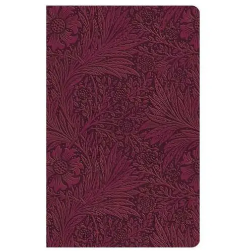 ESV Value Thinline Bible (Trutone, Raspberry, Floral Design)