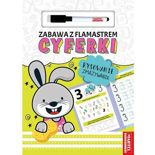 Cyferki. Zabawa z flamastrem