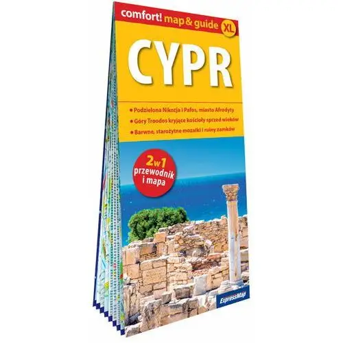 Cypr map&guide XL. 2w1: przewodnik i mapa